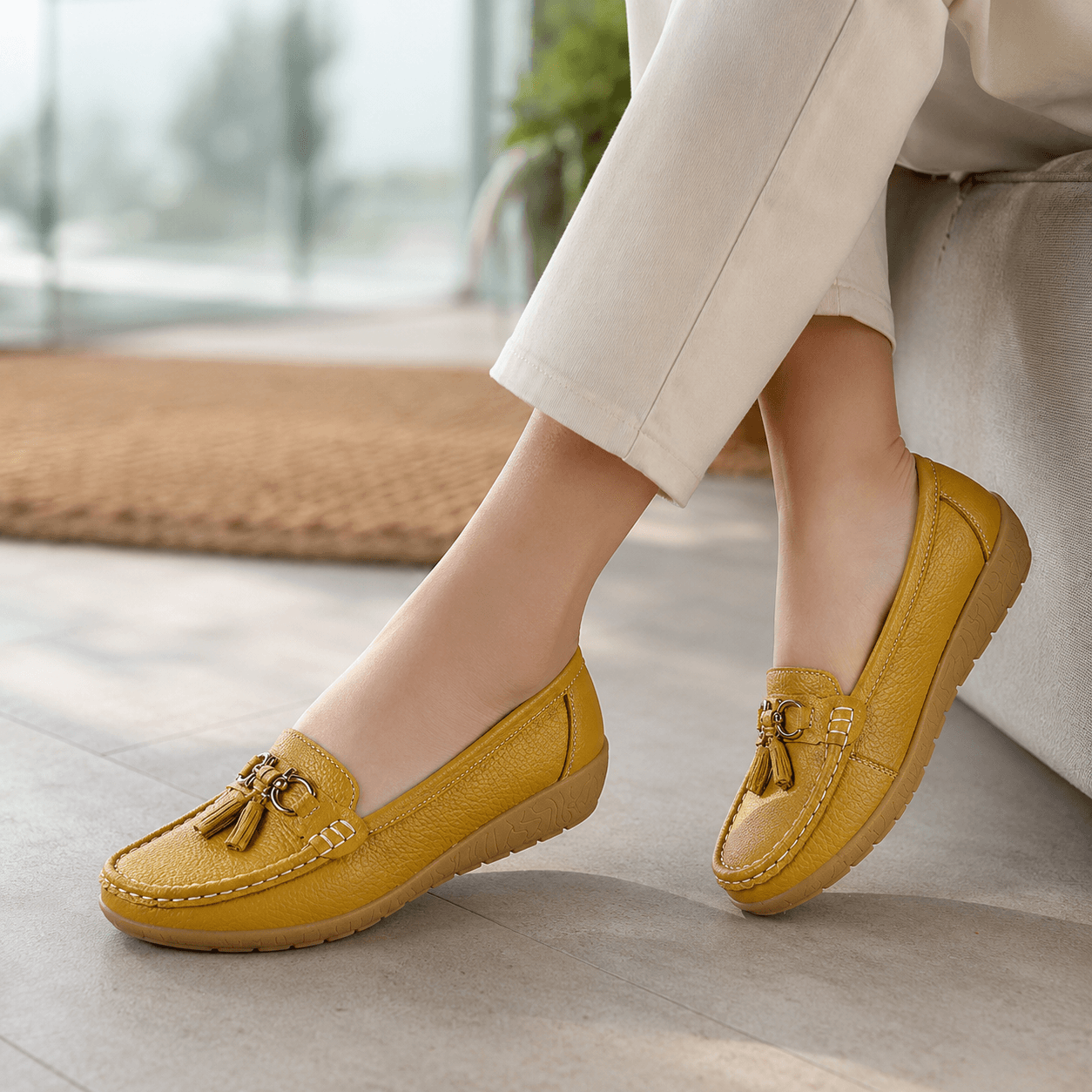 Soft Angel™ Zapatillas Ortopédicas de piel
