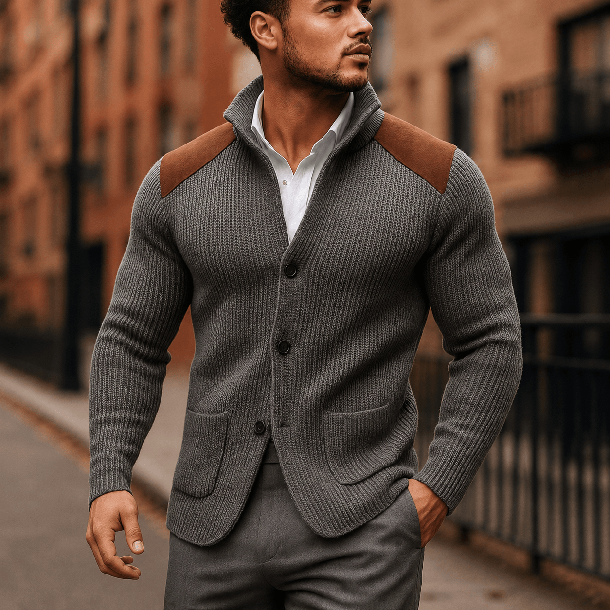 Martin Cárdigan italiano