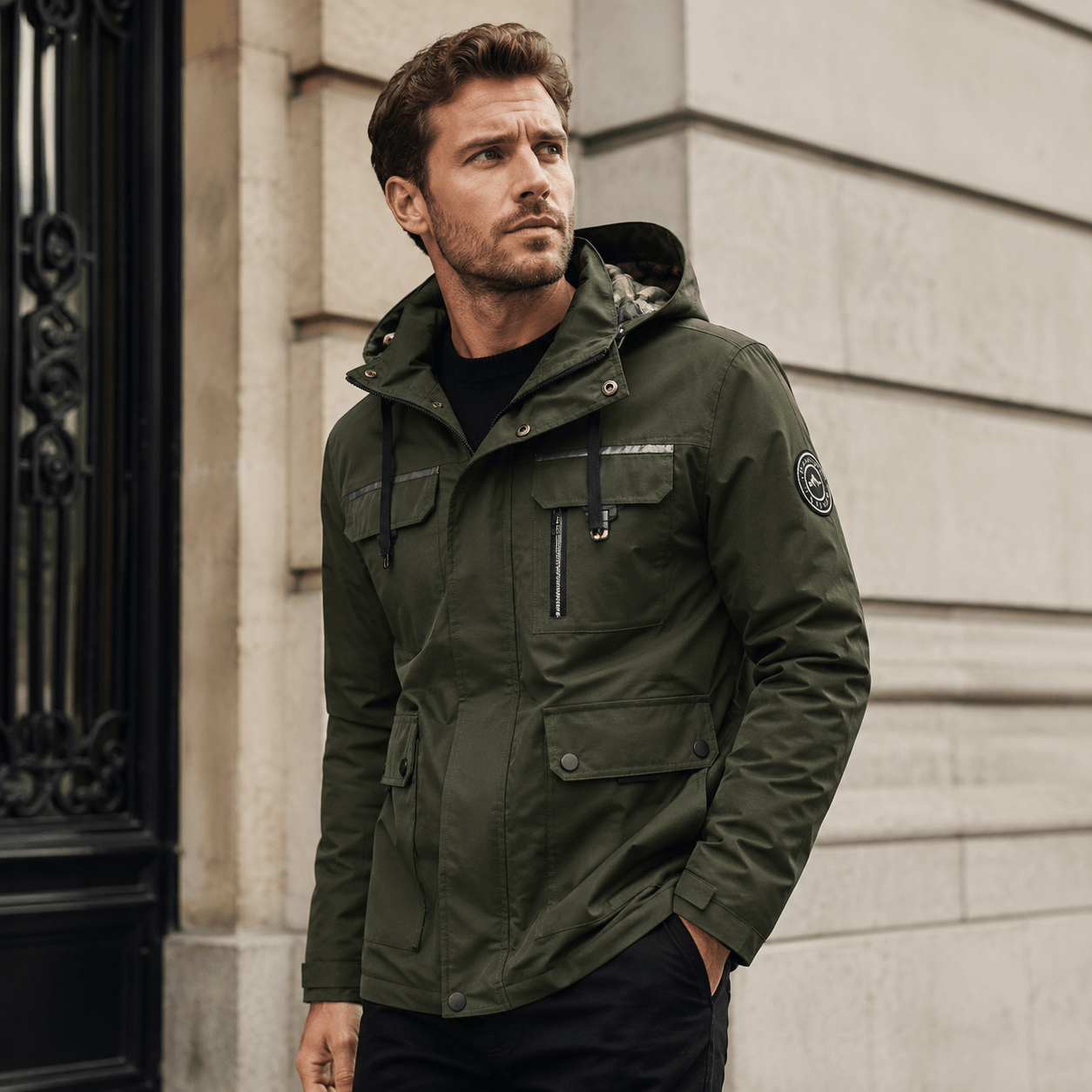 Aksel | Chaqueta Impermeable y Cortaviento