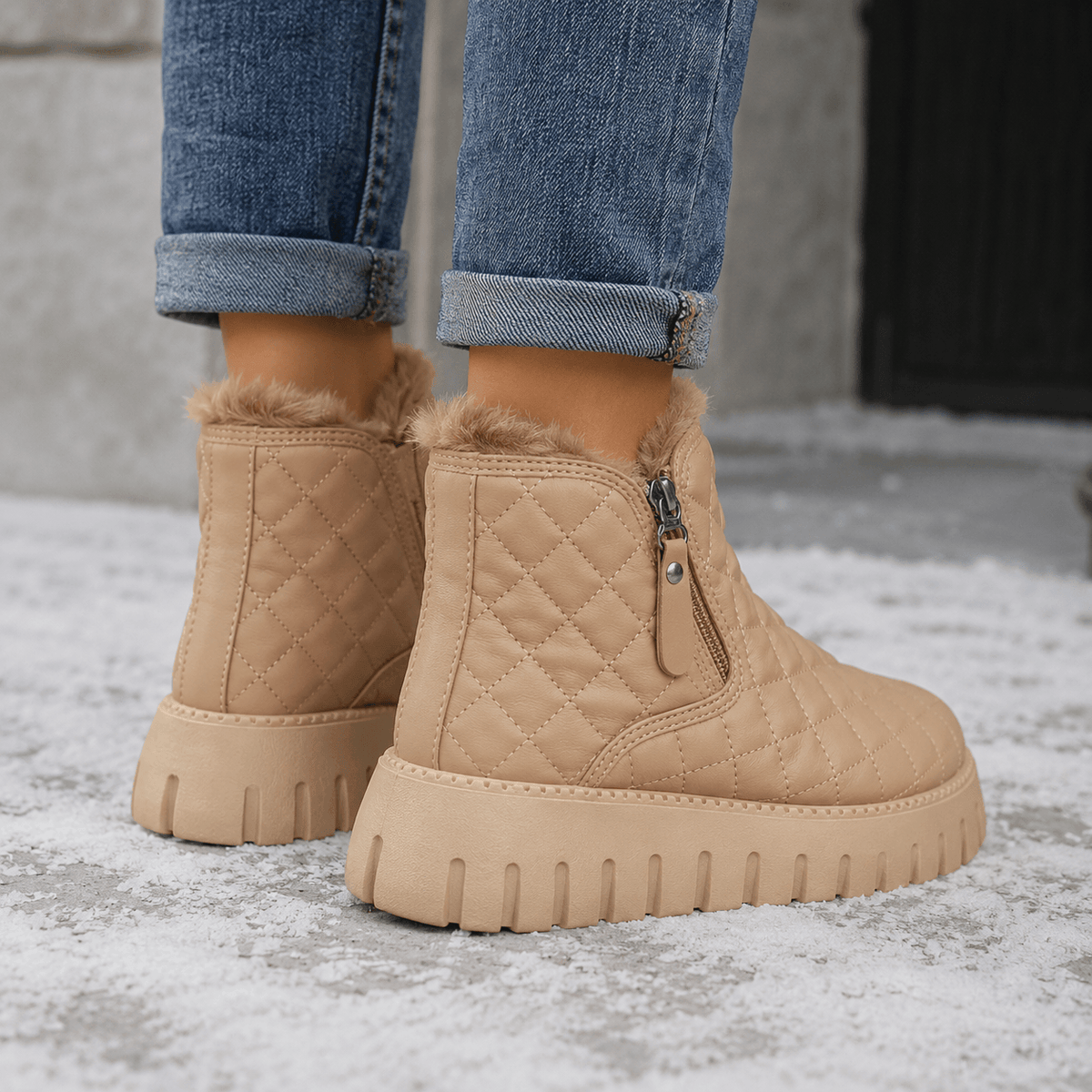 Hafsa - Bota De Nieve Cálida