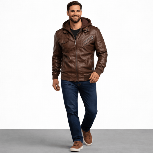 Olisa | Chaqueta De Cuero Heritage
