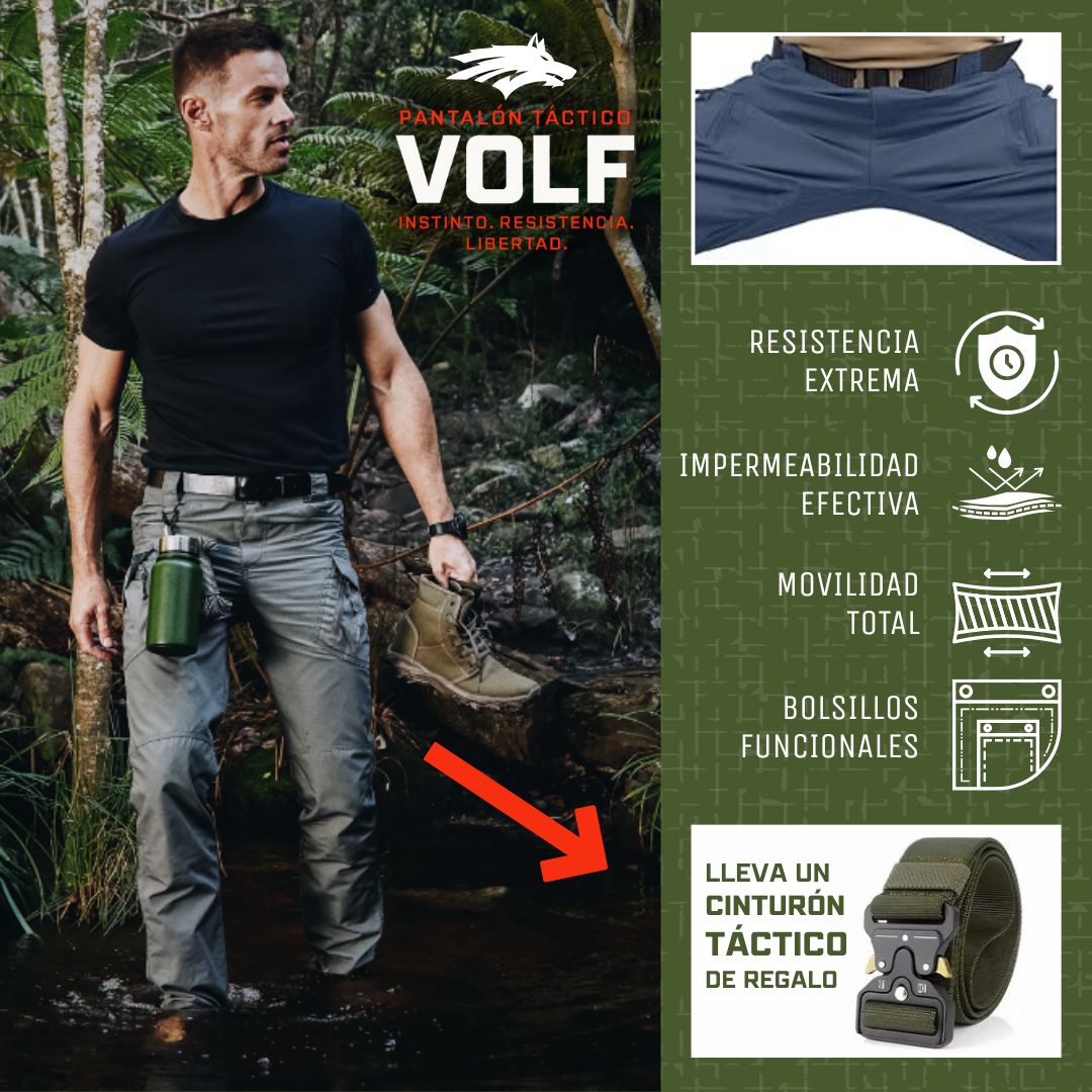 VOLF® Pantalón Táctico Militar