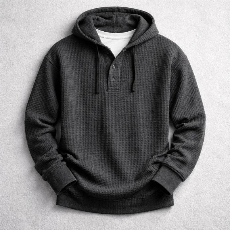 Sudadera con Capucha Waffle Bromley Premium
