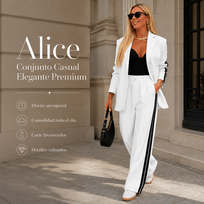Alice Conjunto Casual Elegante Premium