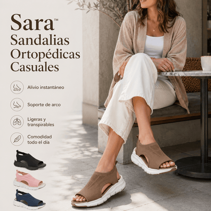 Sara™ Sandalias Ortopédicas Casuales