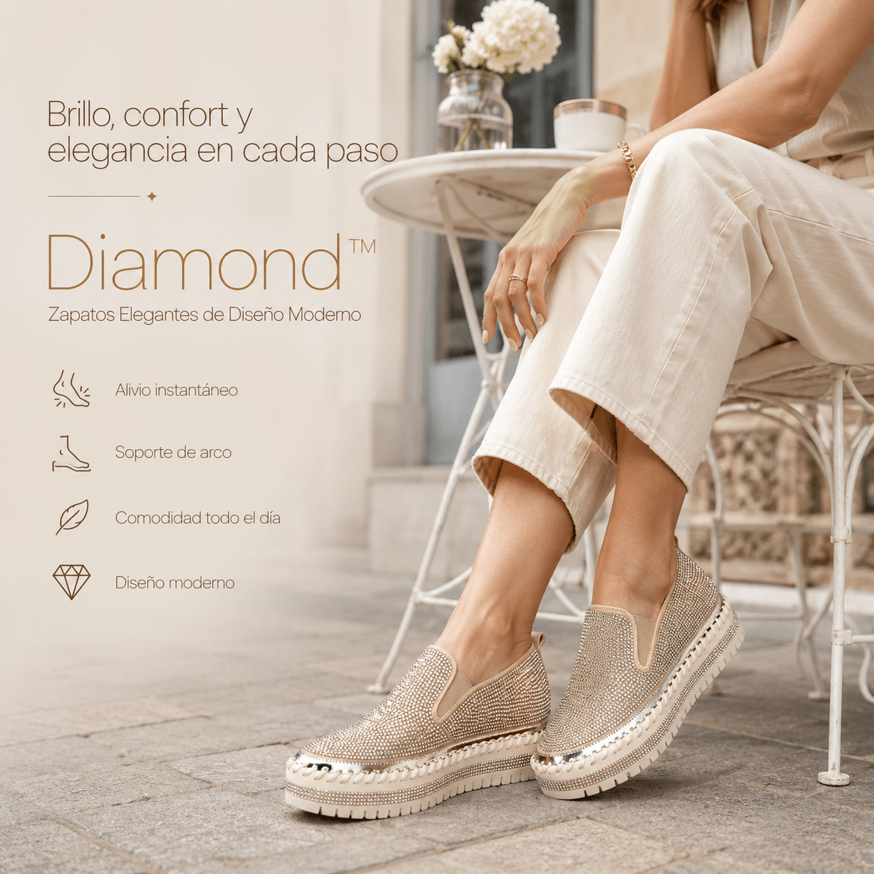 Diamond™ Zapatos Elegantes de Diseño Moderno