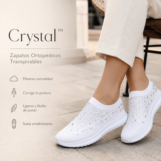 Crystal™ Zapatos Ortopédicos Transpirables