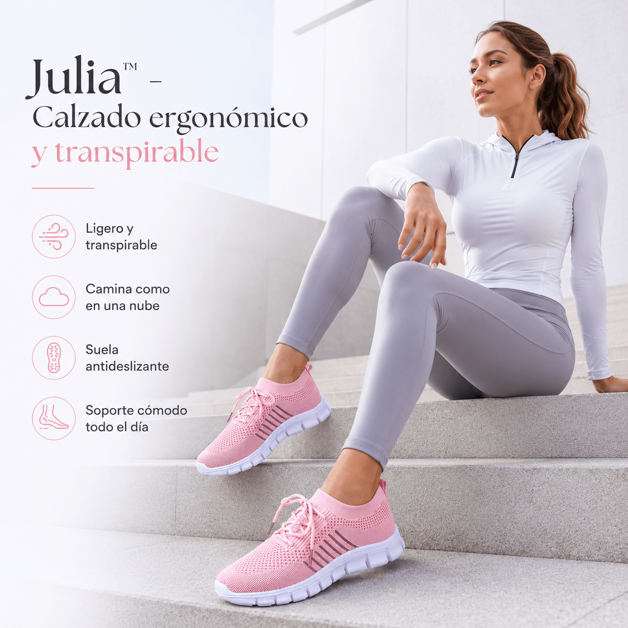 Julia™ - Calzado ergonómico y transpirable