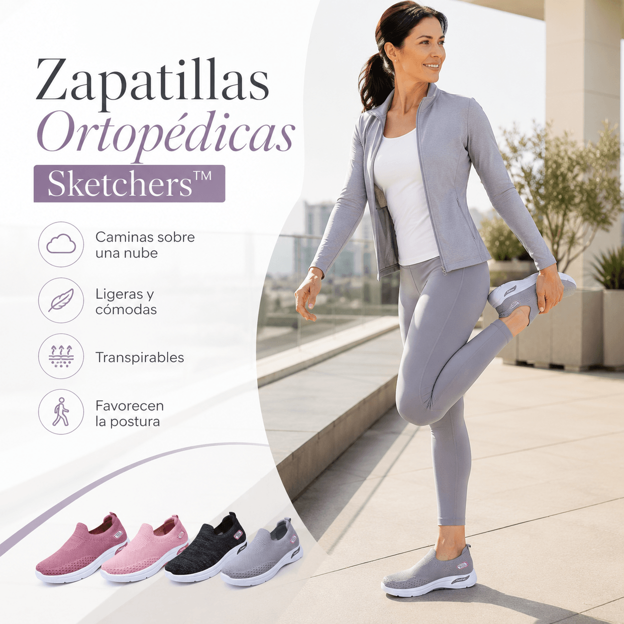 Zapatillas Ortopédicas Sketchers™