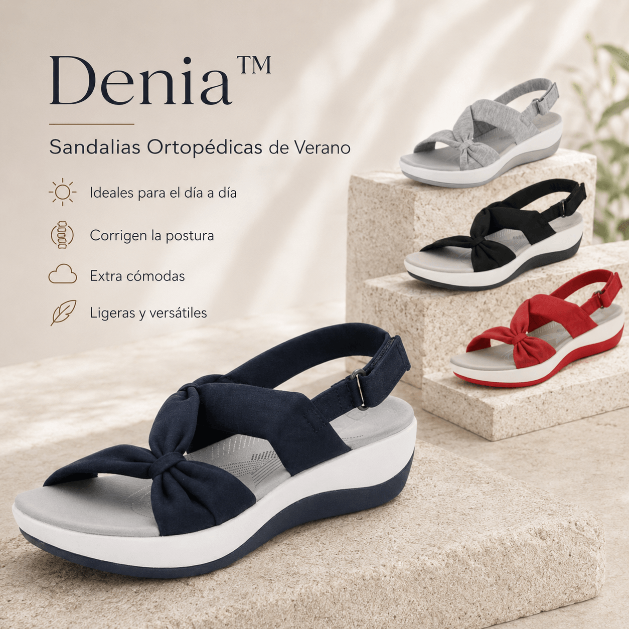 Denia™ - Sandalias Ortopédicas de Verano