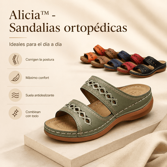 Alicia™ - Sandalias ortopédicas