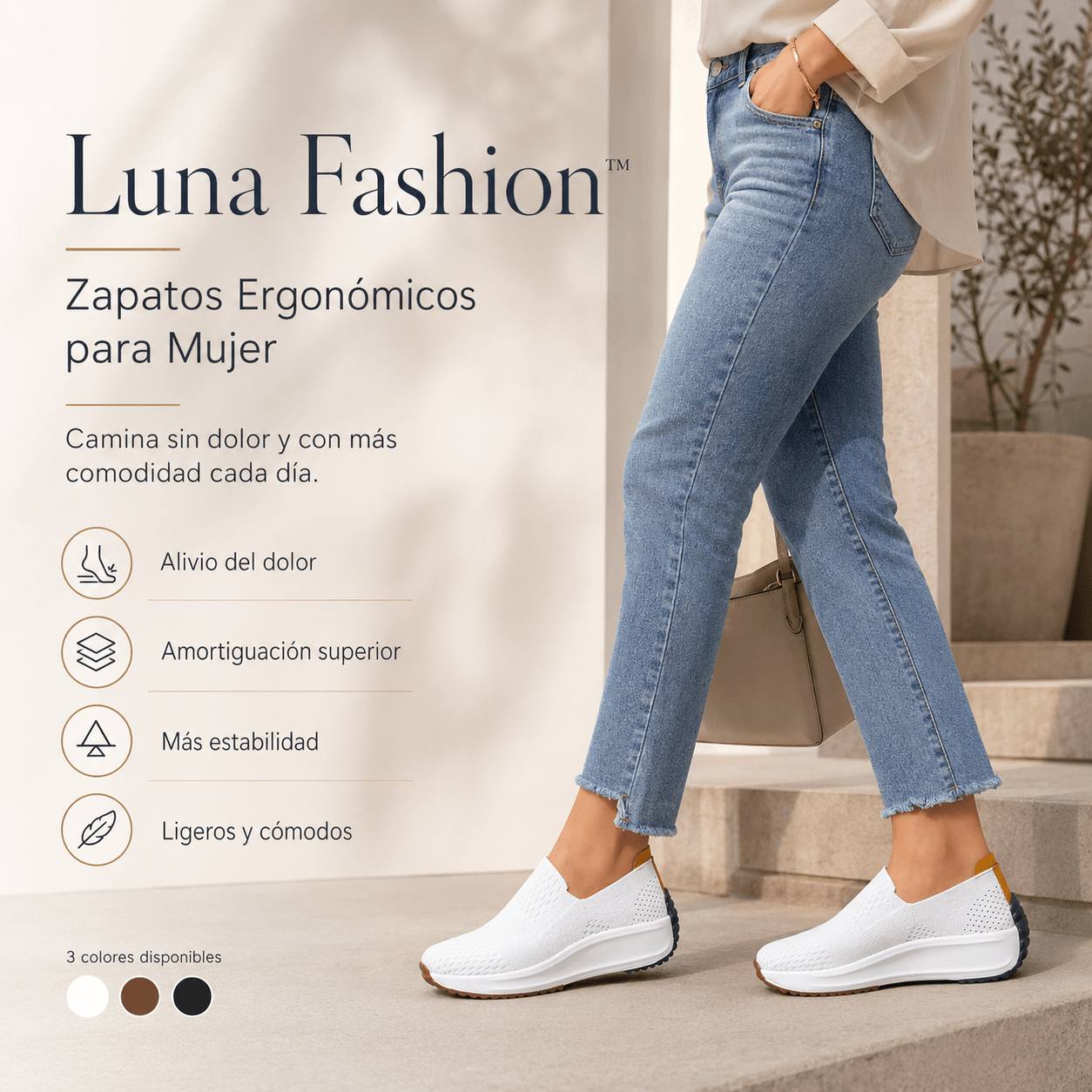 Luna Fashion™ Zapatos Ergonómico para Mujer