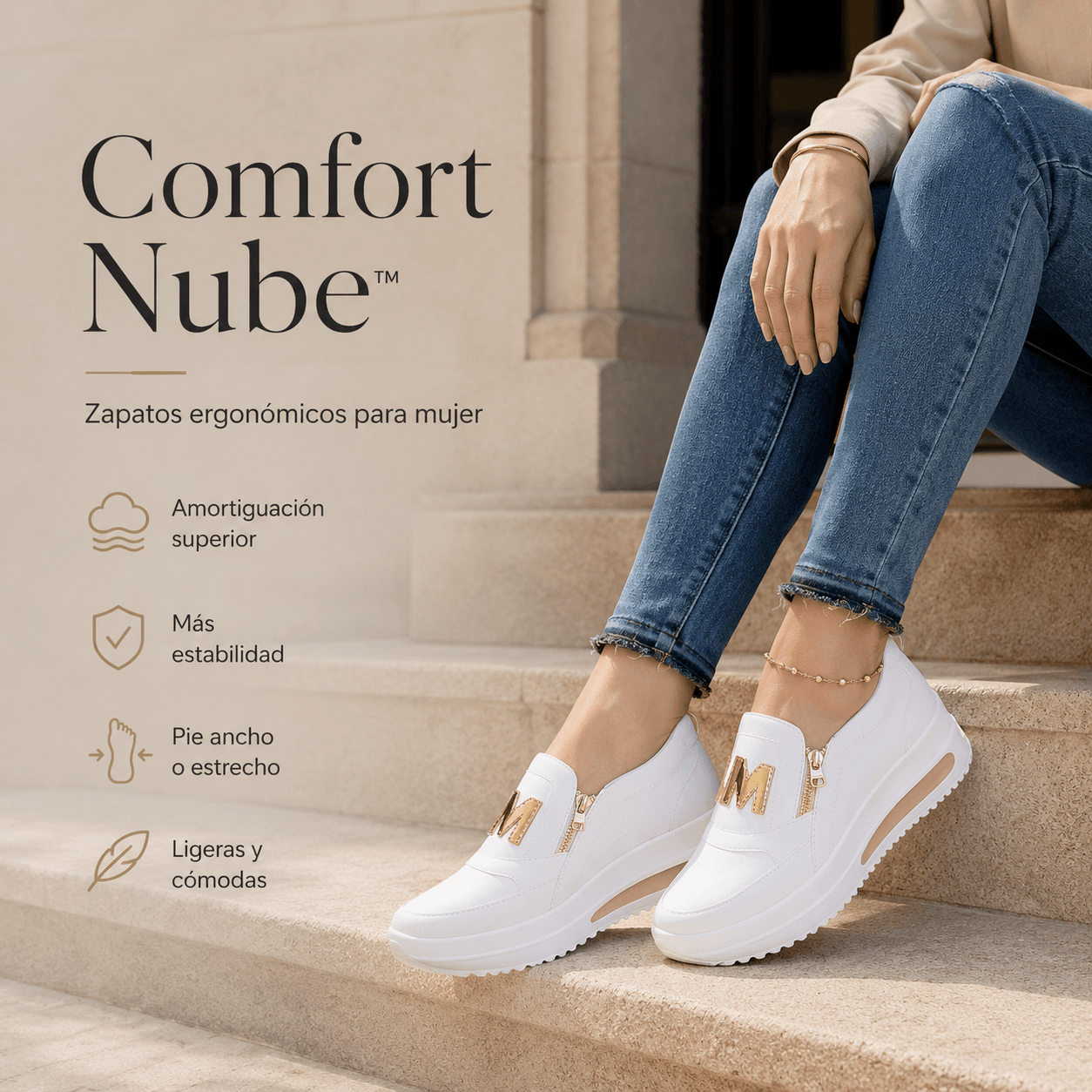 Comfort Nube™ Zapatos Ergonómico para Mujer