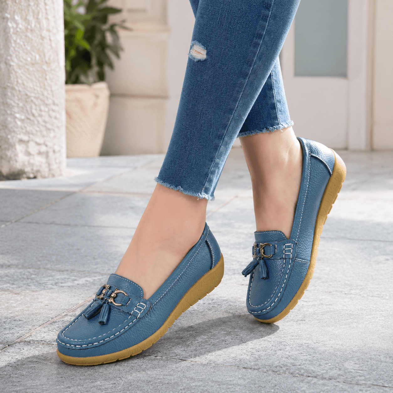 Soft Angel™ Zapatillas Ortopédicas de piel