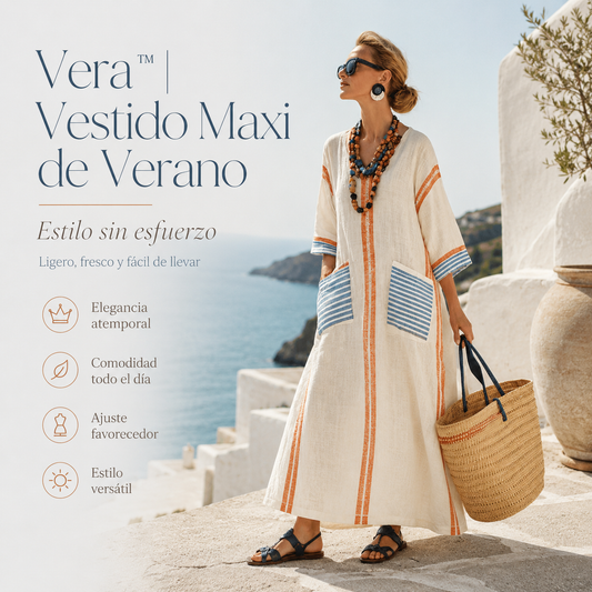 Vera™ | Vestido Maxi de Verano