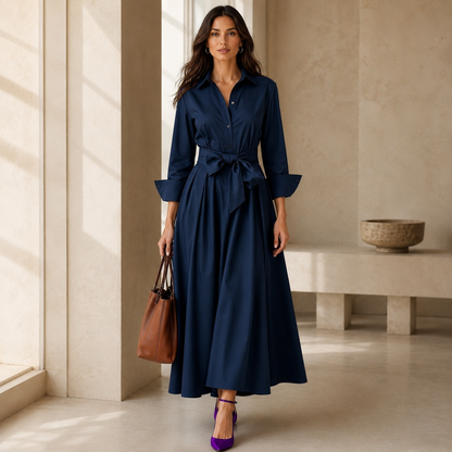 Marise™ | Elegante Vestido Maxi con Detalle de Lazo