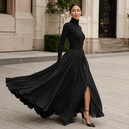 Eva™ | Conjunto elegante con falda plisada