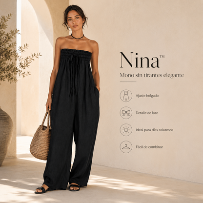 Nina™ | Mono sin tirantes elegante