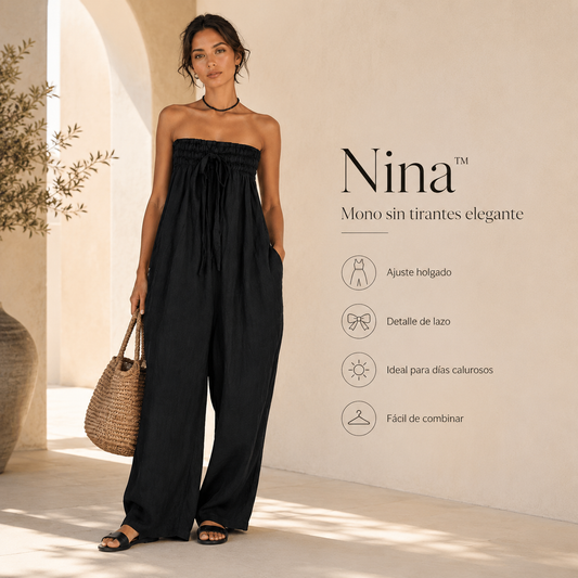 Nina™ | Mono sin tirantes elegante