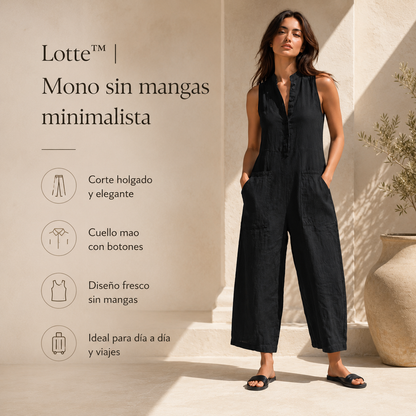 Lotte™ | Mono sin mangas minimalista