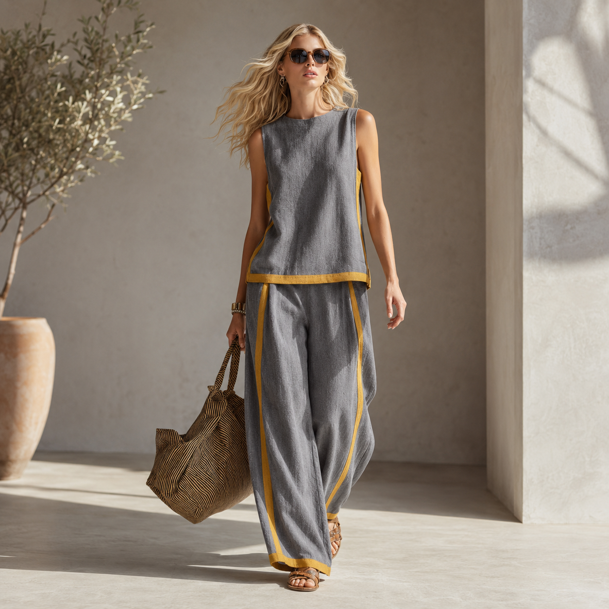 Leila™ | Conjunto elegante de dos piezas