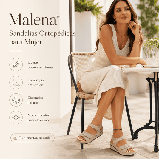 Malena™ Sandalias Ortopédicas para Mujer