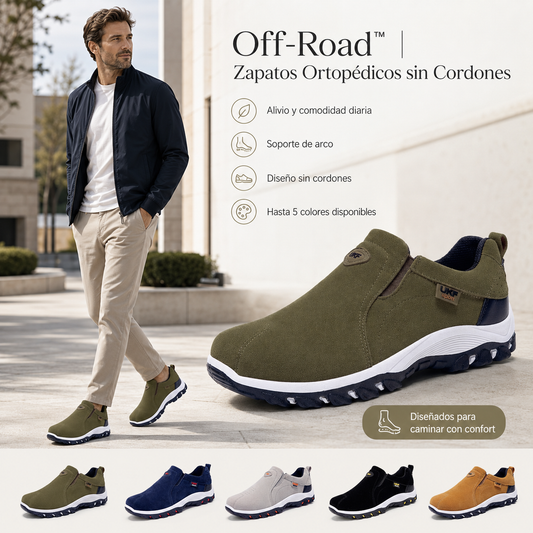 Off-Road™ Zapatos Ortopédicos sin Cordones