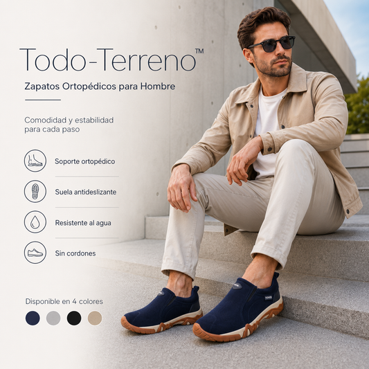 Todo-Terreno™ Zapatos Ortopédicos para Hombre