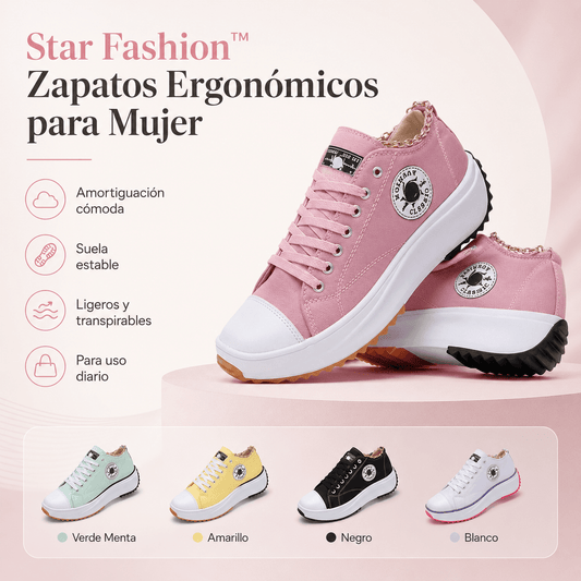 Star Fashion™ Zapatos Ergonómico para Mujer
