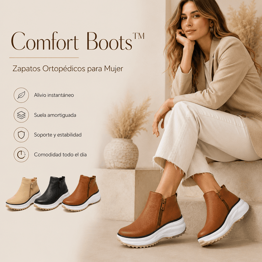 Comfort Boots™ Zapatos Ortopédicos para Mujer