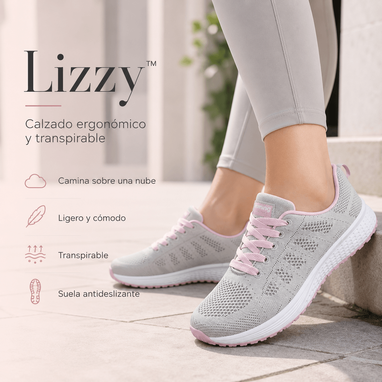 Lizzy™ - Calzado ergonómico y transpirable