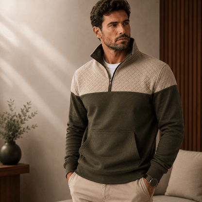 Martin | Suéter Houston De Algodón Bicolor