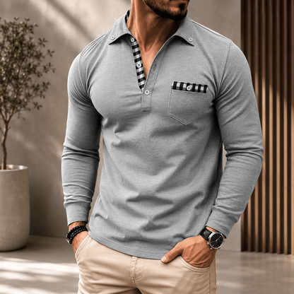 Lotas | Polo Elegante A Cuadros Para Hombre