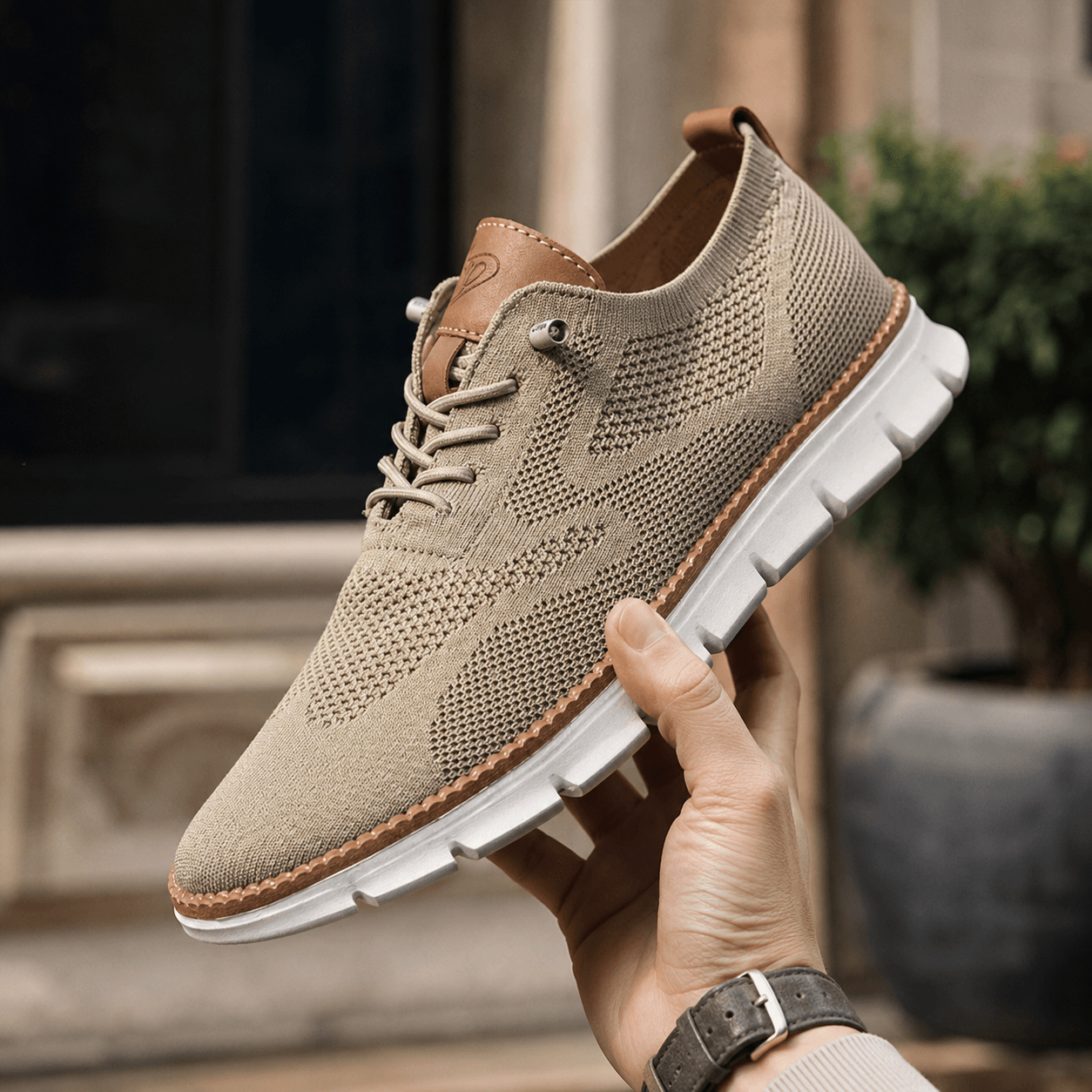 Atlas Knit Oxford — Tenis de Ultra Confort