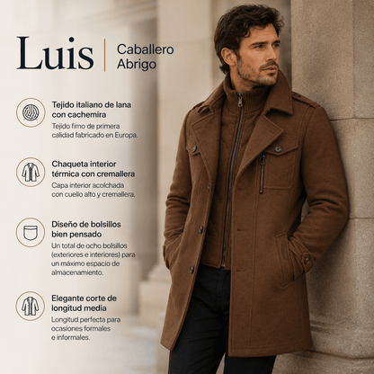 Luis | Caballero Abrigo