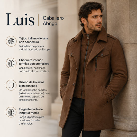 Luis | Caballero Abrigo