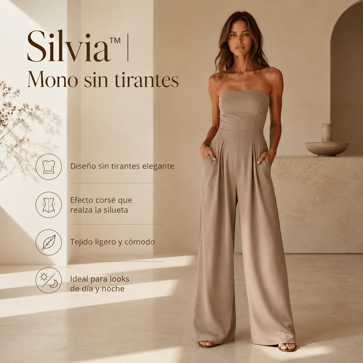 Silvia™ | Mono sin tirantes