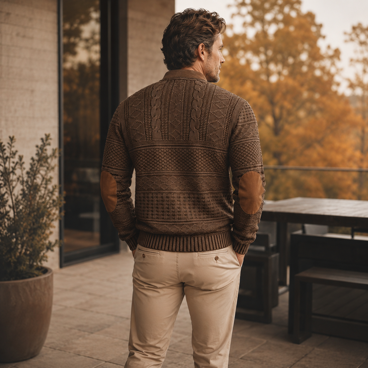 Miguel | Jersey de punto con detalle de cremallera.