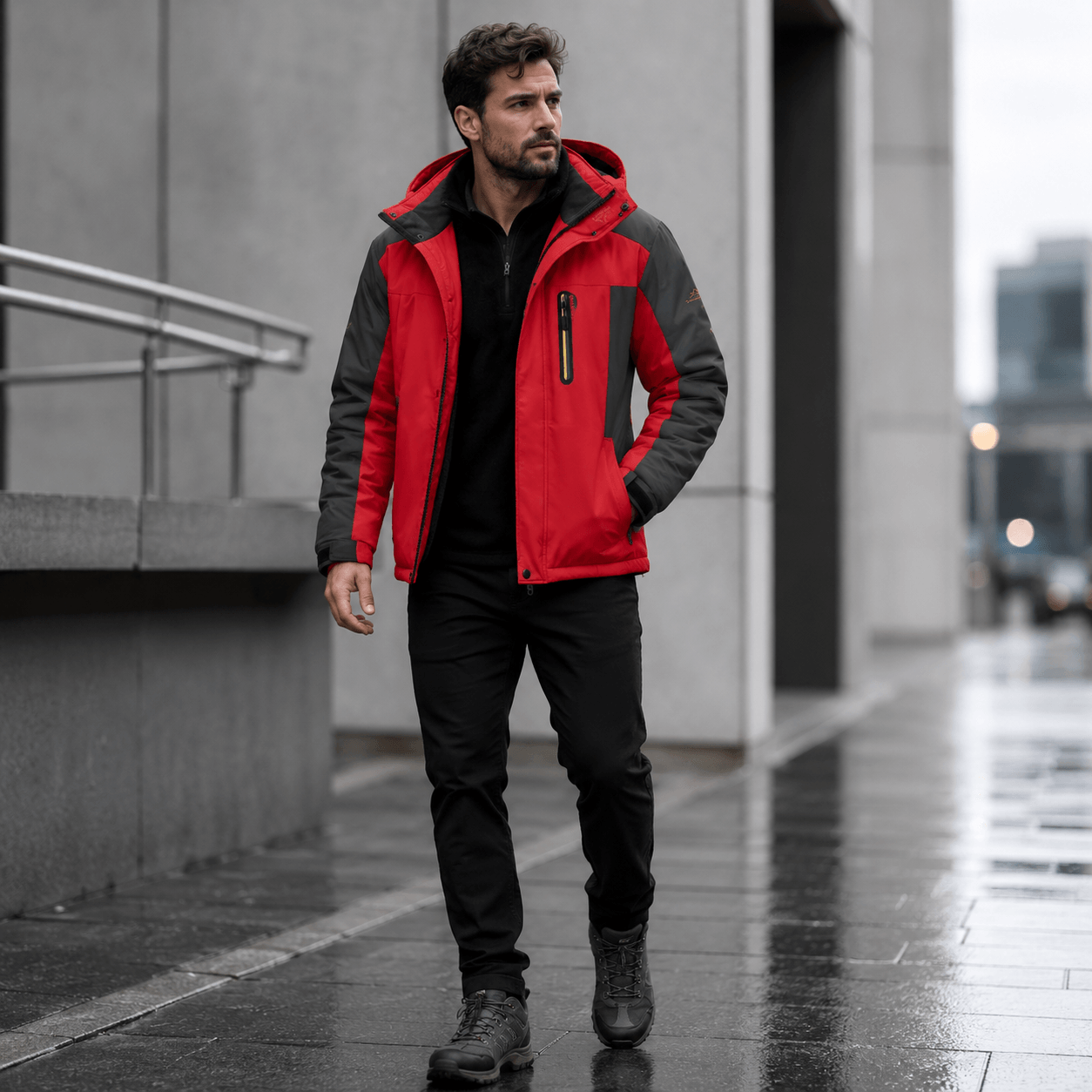 Gustav - Cortavientos y chaqueta impermeable