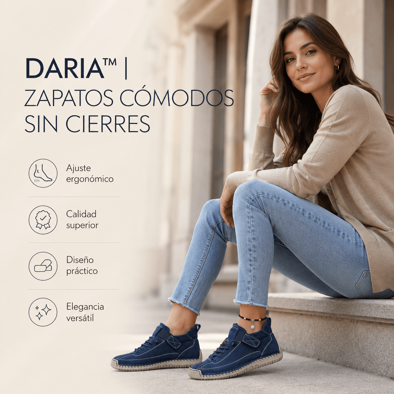 DARIA™| ZAPATOS CÓMODOS SIN CIERRES