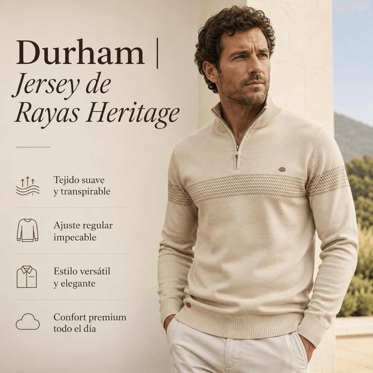 Durham | Jersey de Rayas Heritage