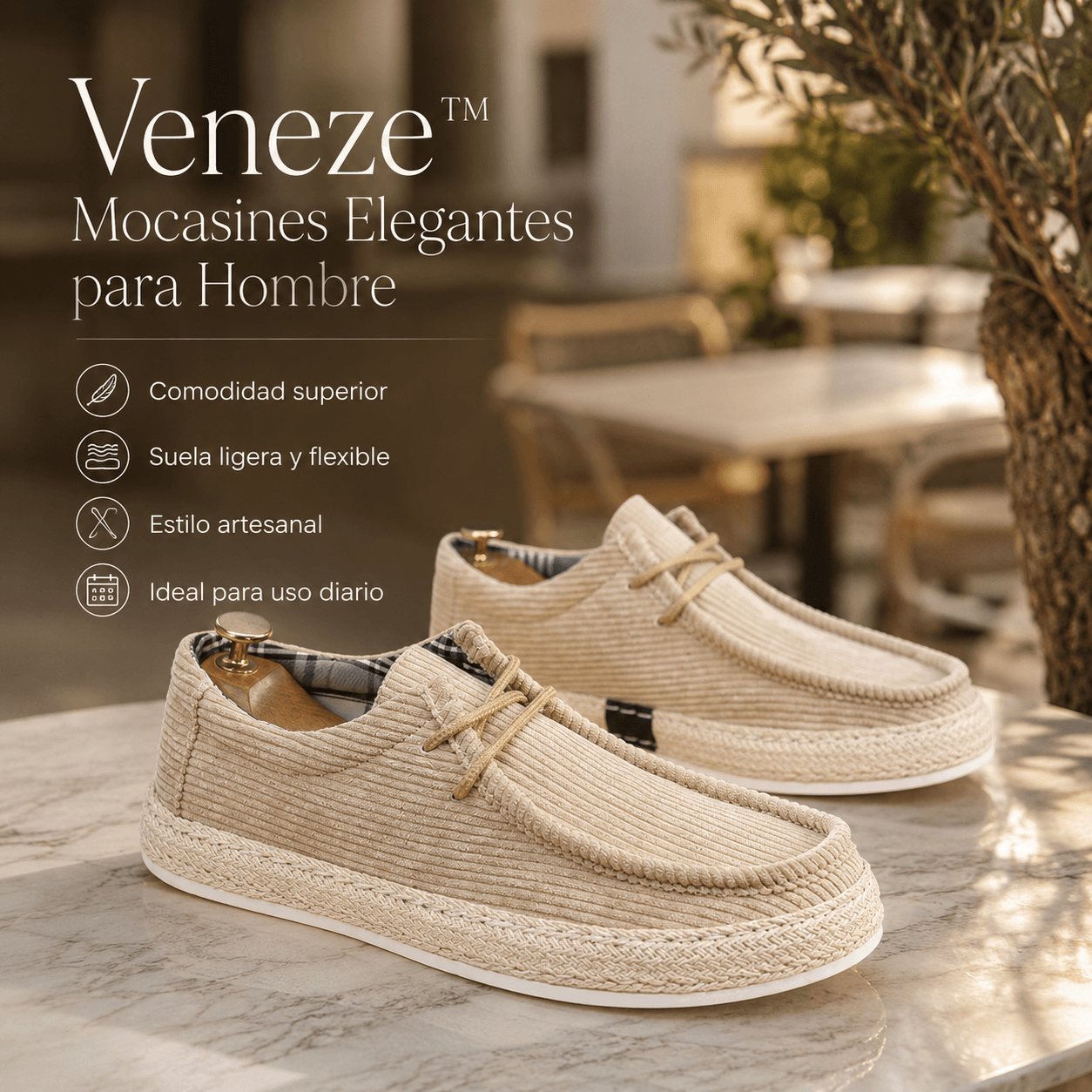 Veneze™ Mocasines Elegantes para Hombre