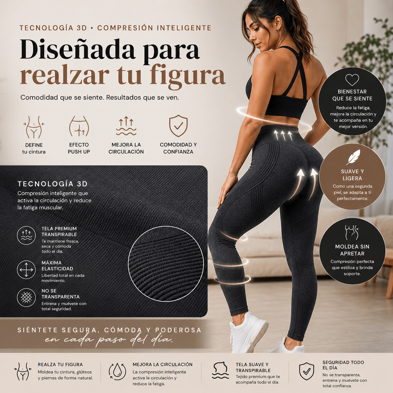 LEGGING MOLDEADORA 3D FITTABELLA SCULPT™