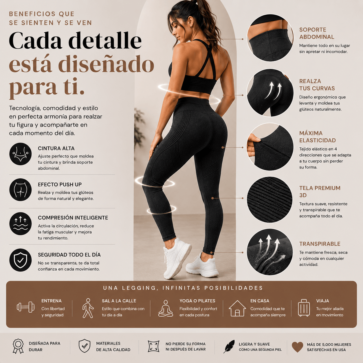 LEGGING MOLDEADORA 3D FITTABELLA SCULPT™