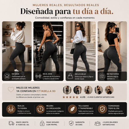 LEGGING MOLDEADORA 3D FITTABELLA SCULPT™