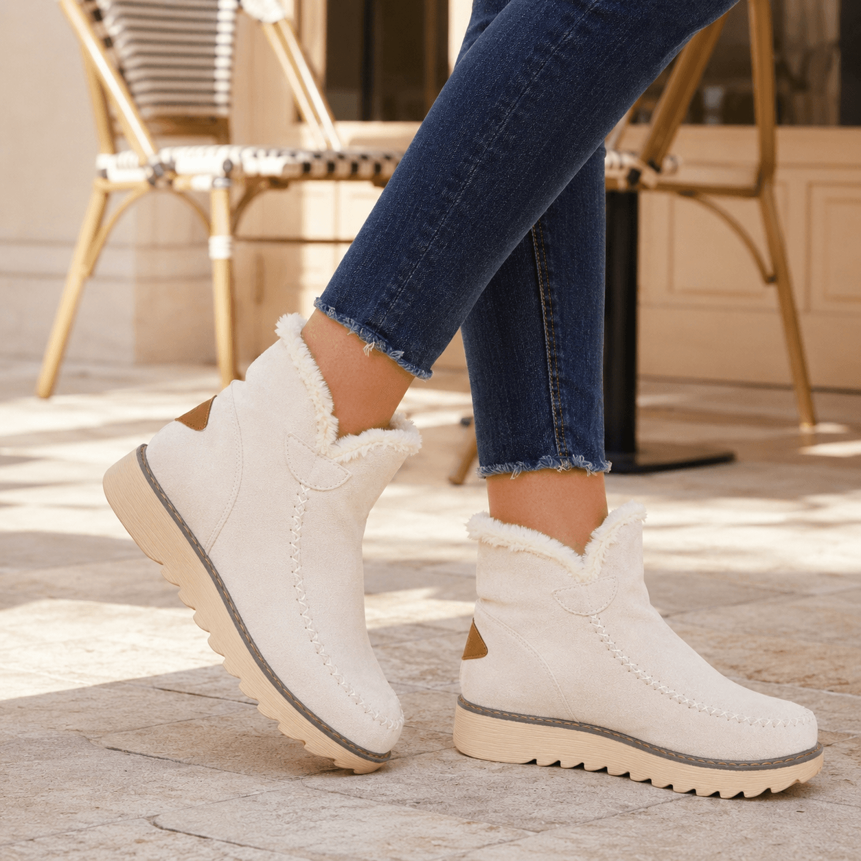 RoadWay™ Botas de Piel Elegantes