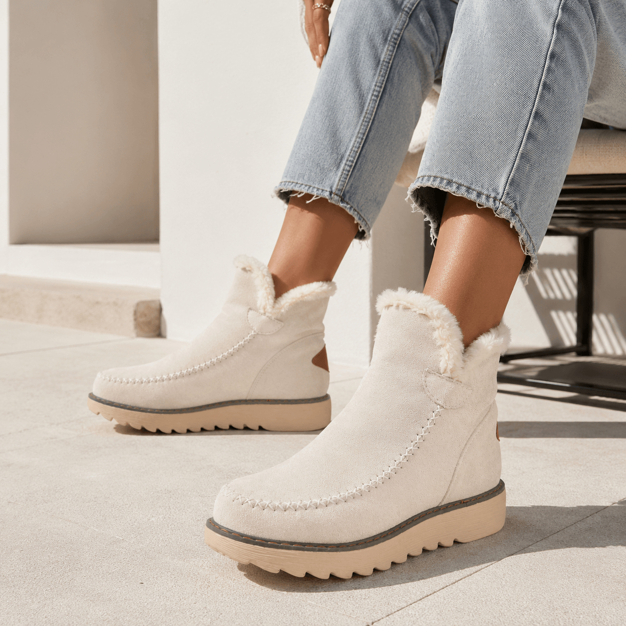 RoadWay™ Botas de Piel Elegantes