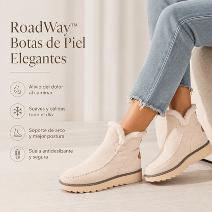 RoadWay™ Botas de Piel Elegantes