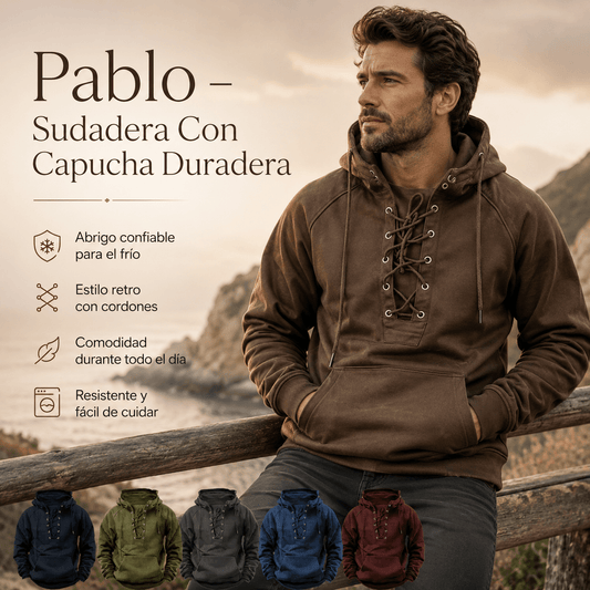 Pablo – Sudadera Con Capucha Duradera
