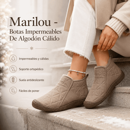 Marilou - Botas Impermeables De Algodón Cálido